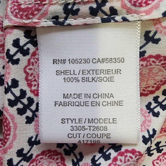 NWT Joie Preppy Pink Tank Top - Medium - Picture 7 of 7